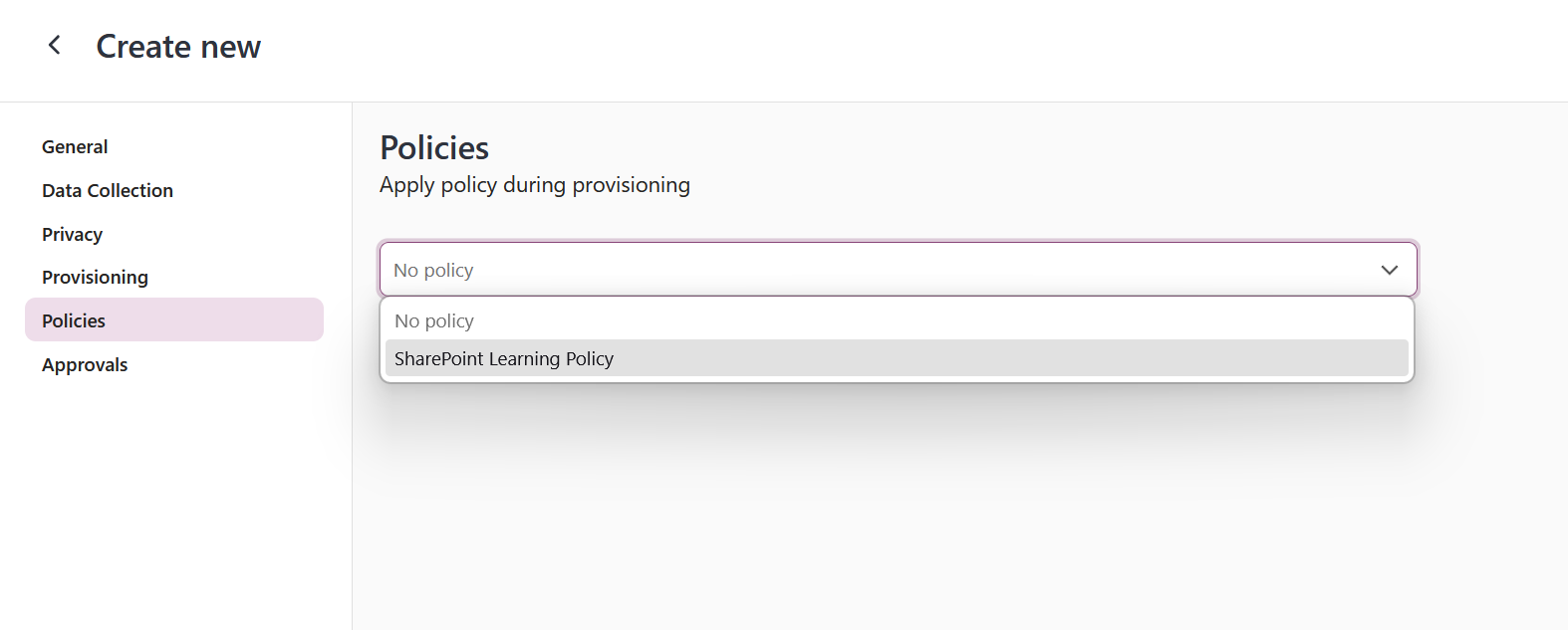 template data collection
