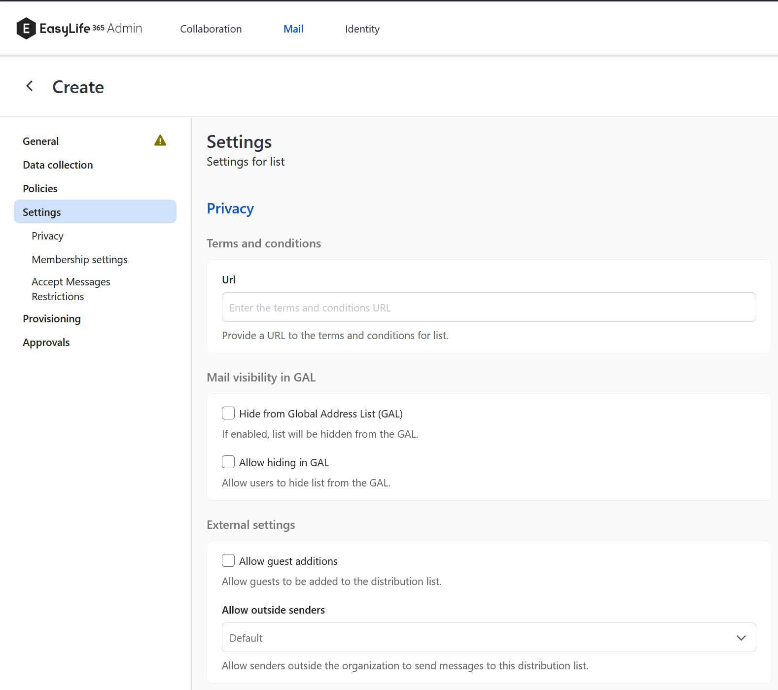 Configuring Template to Allow Guests